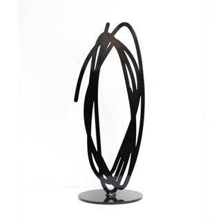 Nathan Ingram - Superimposition Loop - Black Sculpture