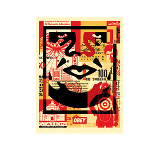 Shepard Fairey - Face 3