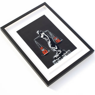 Component - The Liberation Equation - PRINT - Custom Framed - Fiksate Gallery
