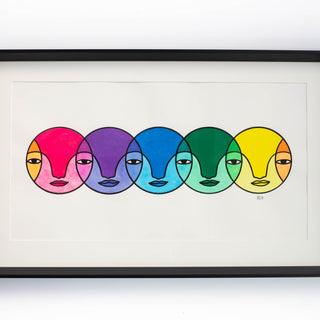 Jen Heads - Connected - In Colour - Original Fiksate Gallery