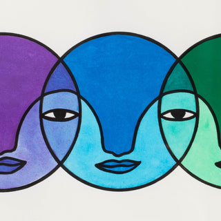 Jen Heads - Connected - In Colour - Original Fiksate Gallery