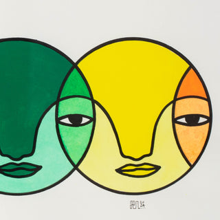 Jen Heads - Connected - In Colour - Original Fiksate Gallery
