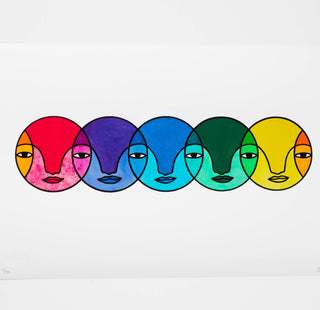 Jen Heads - 'Connected - in Colour' Limited Edition Print Fiksate Gallery