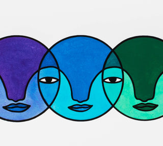 Jen Heads - 'Connected - in Colour' Limited Edition Print Fiksate Gallery
