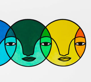 Jen Heads - 'Connected - in Colour' Limited Edition Print Fiksate Gallery