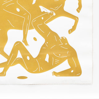 Cleon Peterson - Into the Night MMXXI - Gold - Fiksate Gallery