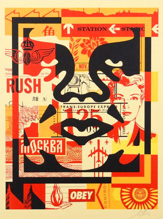 Shepard Fairey - Face 2 - Fiksate Gallery