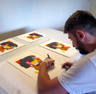 Chimp - M/K Press x Fiksate 'Halves' Fiksate